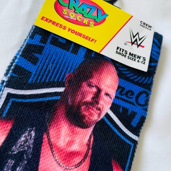 New Stone Cold Steve Austin socks - Picture 2 of 6